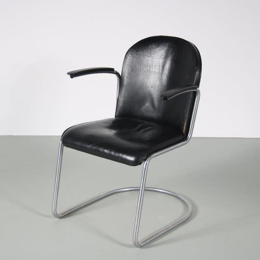 413 Easy Chair from Gispen, Netherlands, 1930s