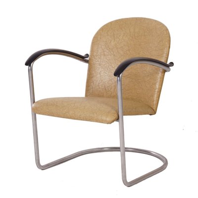 414 Tubular Armchair by W.H. Gispen for Gispen, 1960-ZT-604572