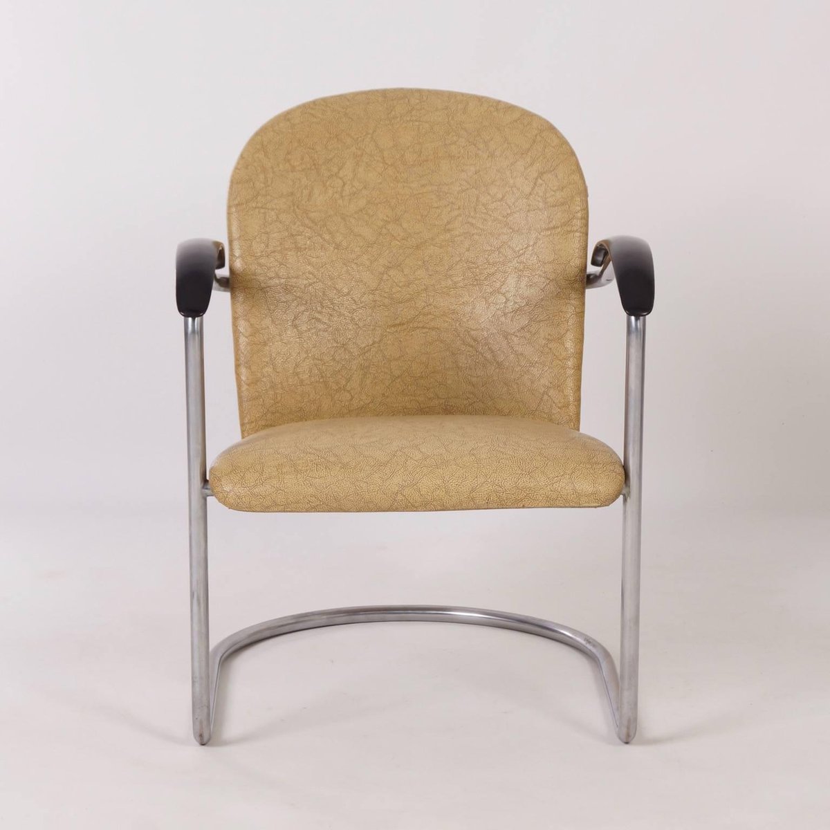 414 Tubular Armchair by W.H. Gispen for Gispen, 1960