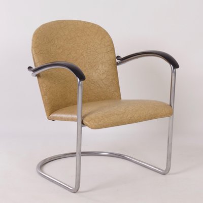 414 Tubular Armchair by W.H. Gispen for Gispen, 1960-ZT-604572