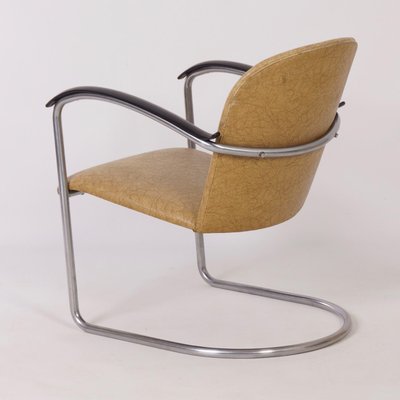 414 Tubular Armchair by W.H. Gispen for Gispen, 1960-ZT-604572