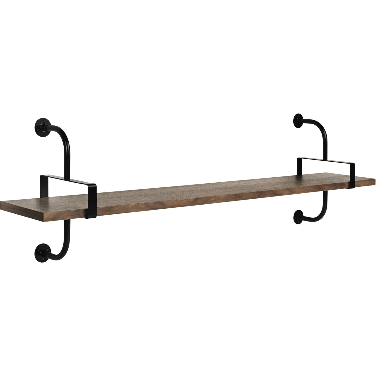 Démon Shelf L155 cm 1 Shelf Black Ash