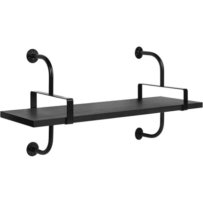 Démon Shelf L95 cm 1 Shelf American Walnut