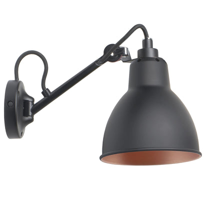 N104 Wall Lamp Black/ Black/ Copper – DCWéditions