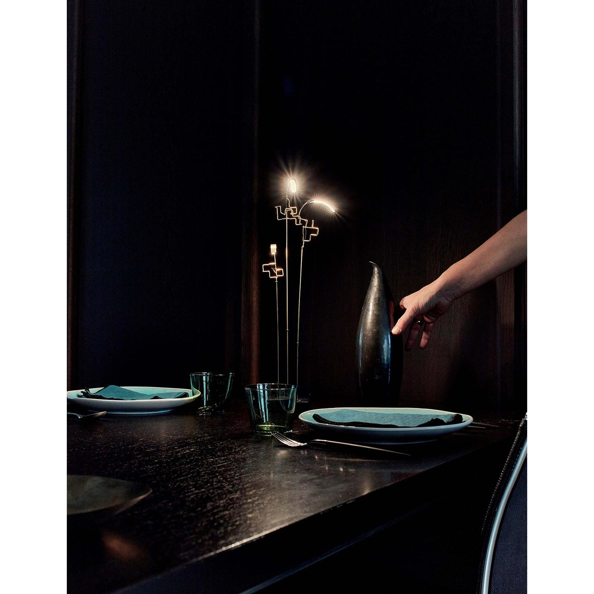 DCWéditions Boucle Portable Lamp Brass