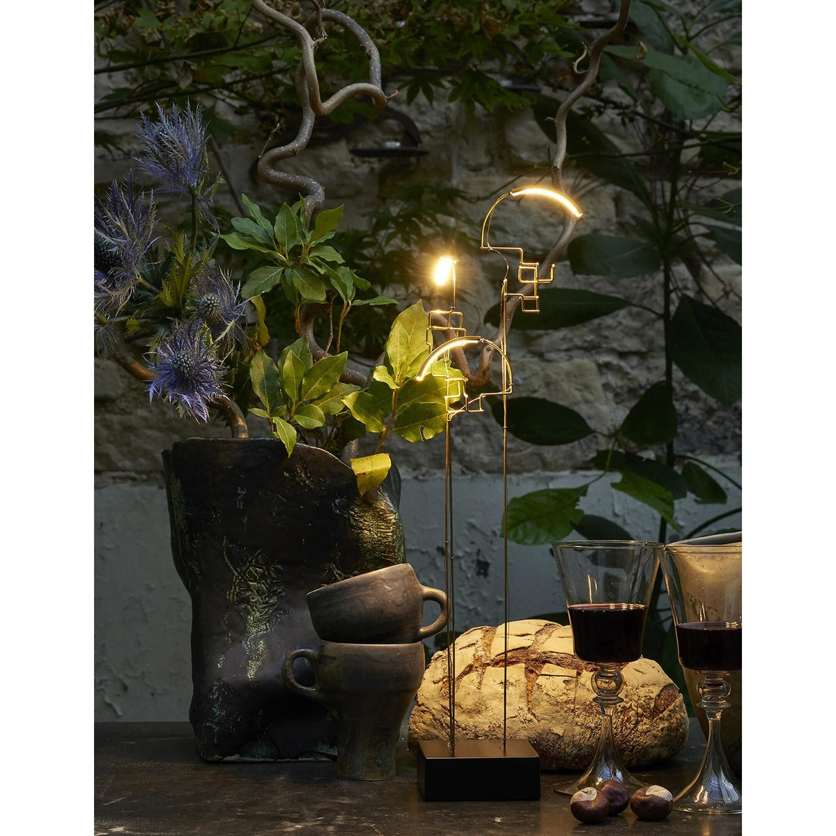 DCWéditions Boucle Portable Lamp Brass