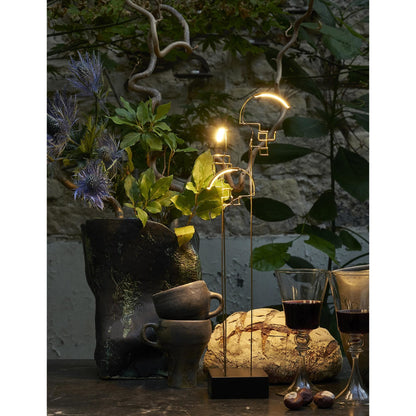 DCWéditions Boucle Portable Lamp Brass