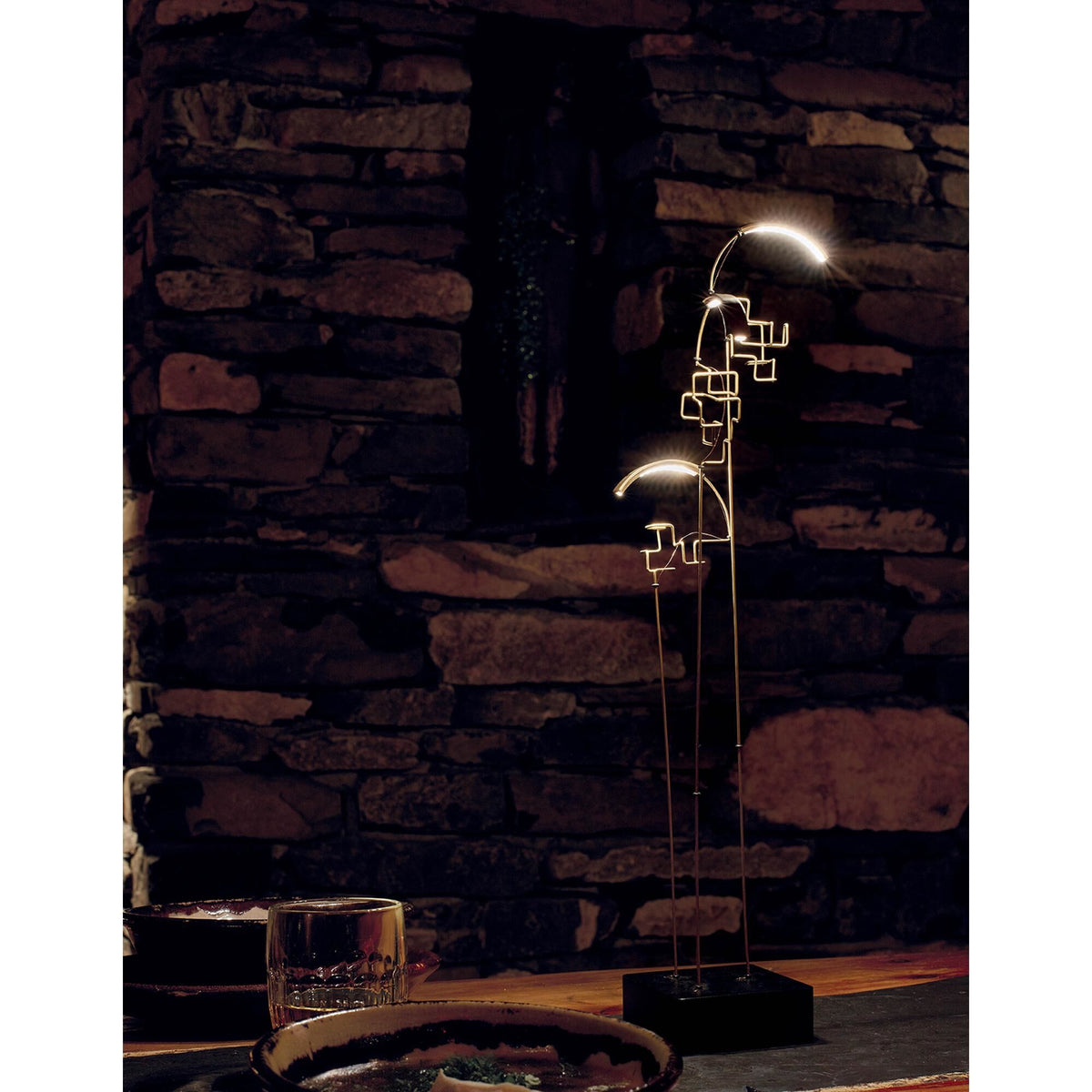DCWéditions Boucle Portable Lamp Brass