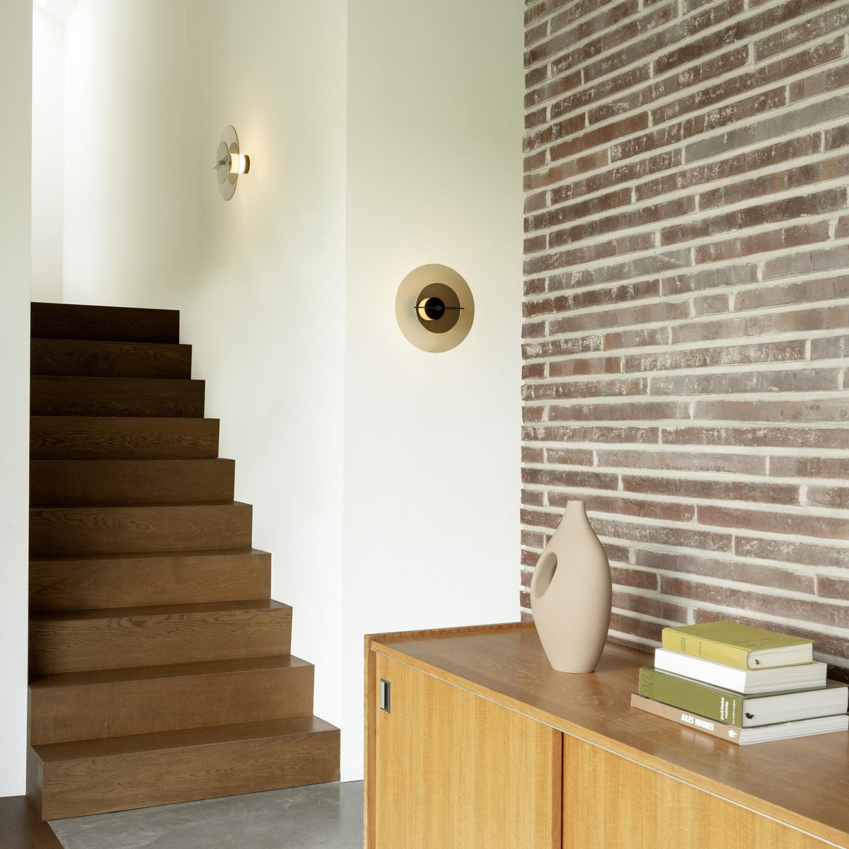 DCW Delumina Wall Lamp Black Ø25