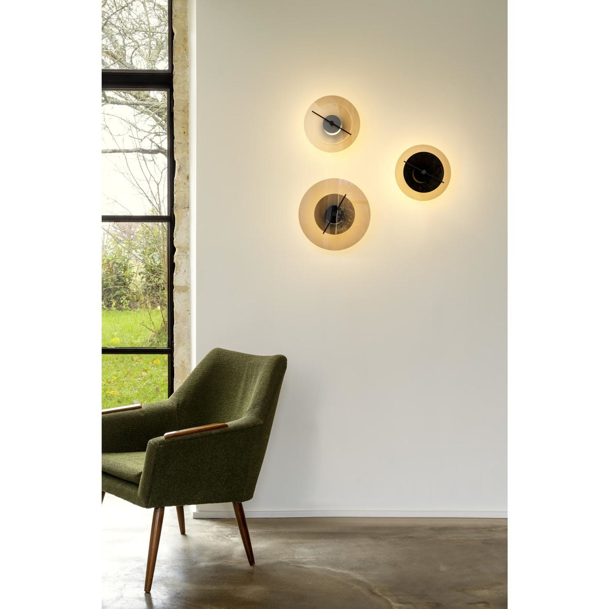 DCW Delumina Wall Lamp Black Ø32