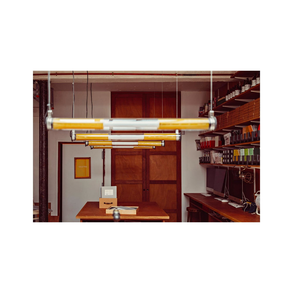 DCWéditions In The Tube 360-700 Pendant Horizontal Gold