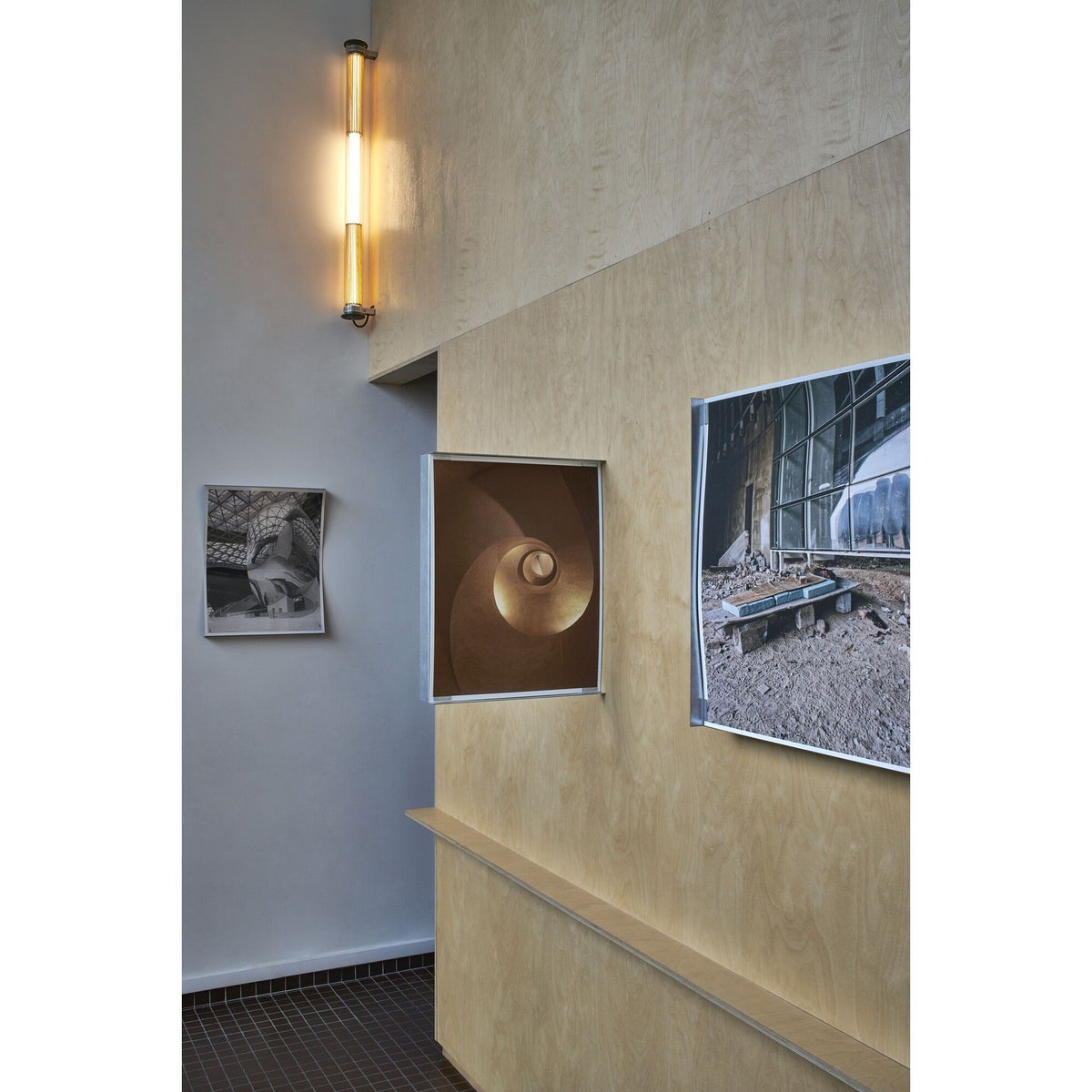 DCWéditions In The Tube 360-400 Wall Lamp Silver