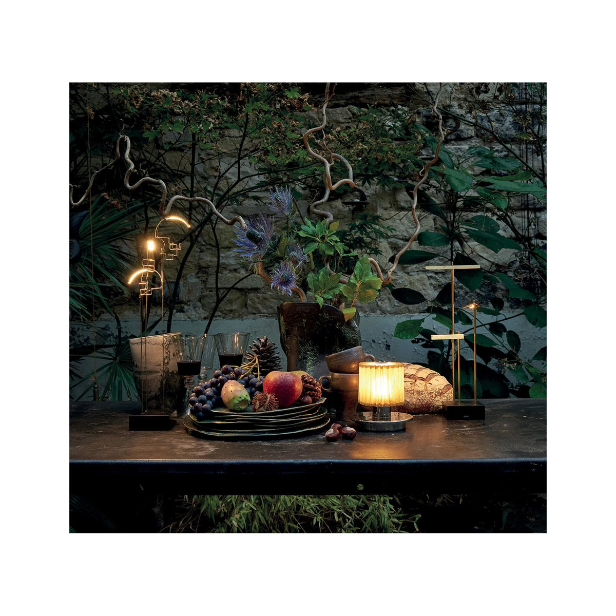 DCWéditions Knokke Portable Lamp Gold