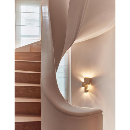 DCWéditions Map 1 Wall Lamp Gold