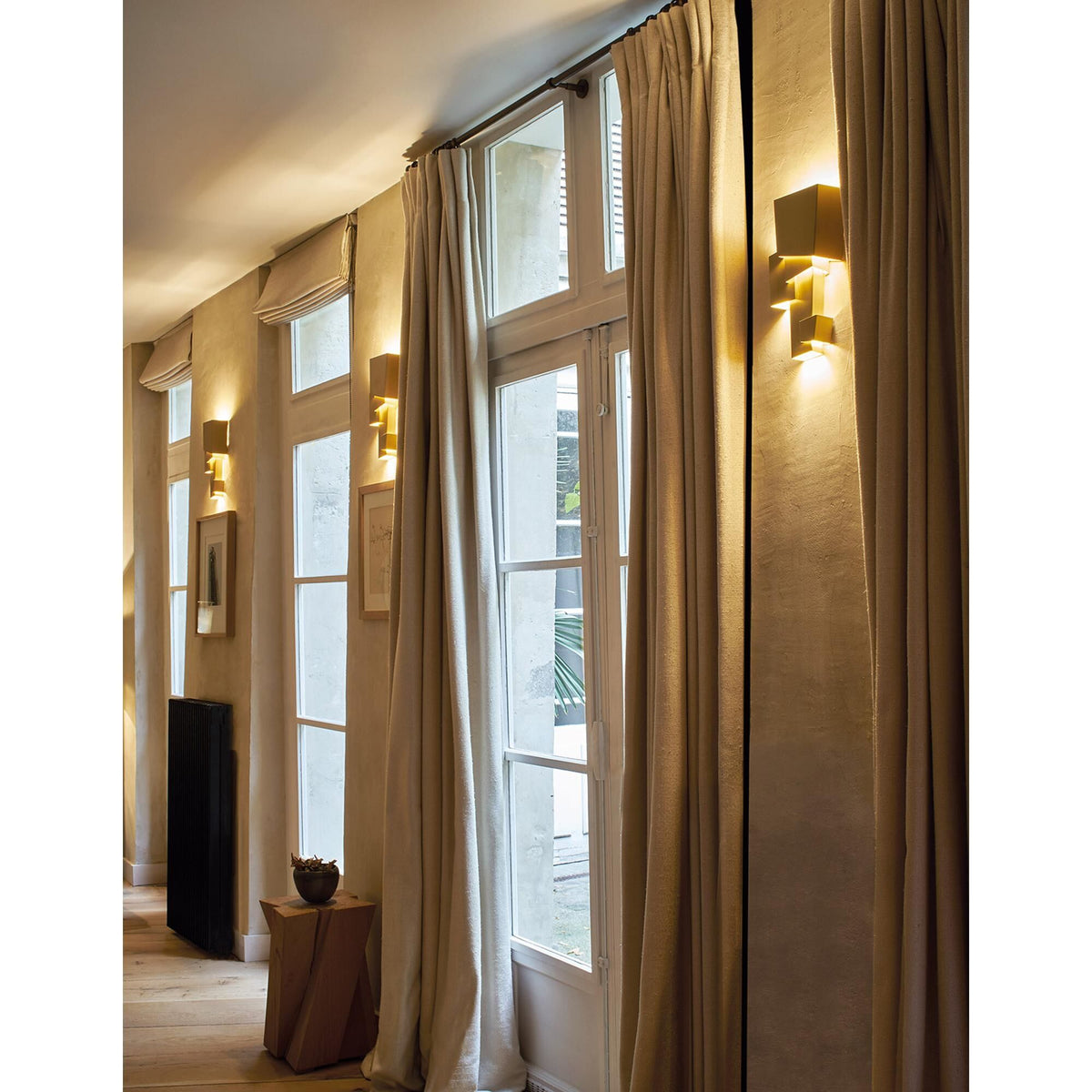 DCWéditions Map 1 Wall Lamp Gold