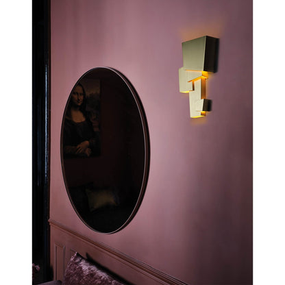 DCWéditions Map 1 Wall Lamp Gold