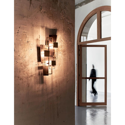 DCWéditions Map 2 Wall Lamp Gold