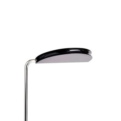 DCWéditions Mezzaluna Floor Lamp Chrome/ Black