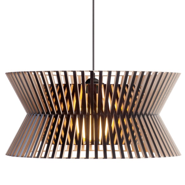 Kontro 6000 pendant by Secto Design #black #