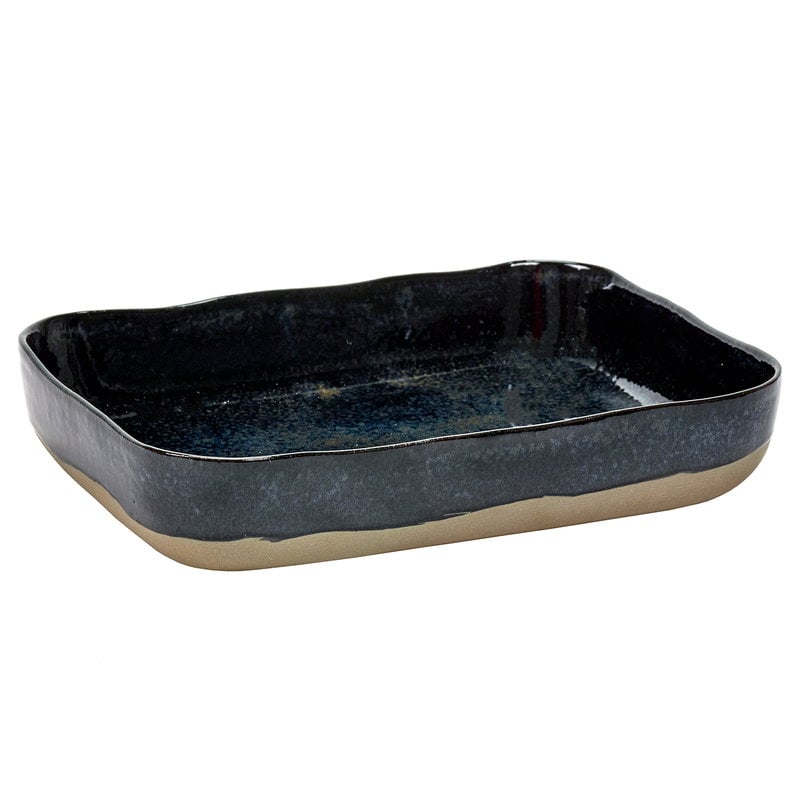 Merci No 10 oven dish by Serax #dark blue #