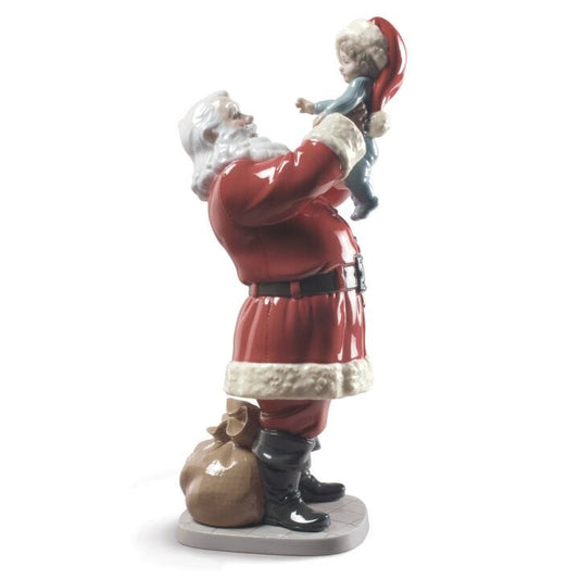 Merry Christmas Santa! Figurine by Lladró