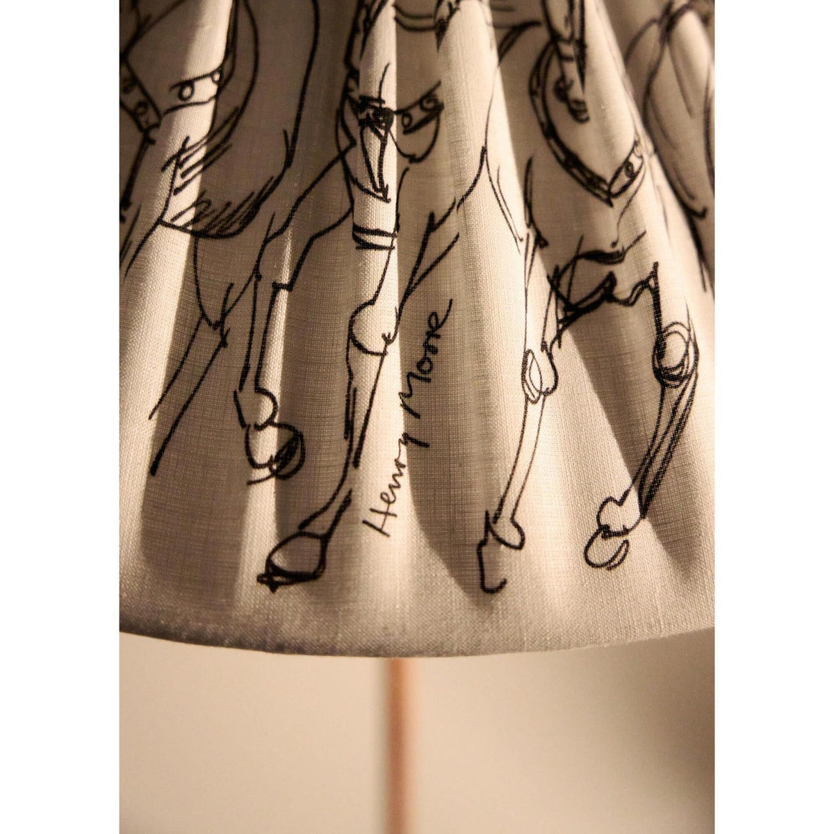 Tynell Collection 9602 Garro Éditions Floor Lamp Brass/Harigey Circus Horses