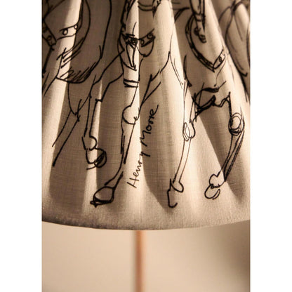 Tynell Collection 9602 Garro Éditions Floor Lamp Brass/Harigey Circus Horses