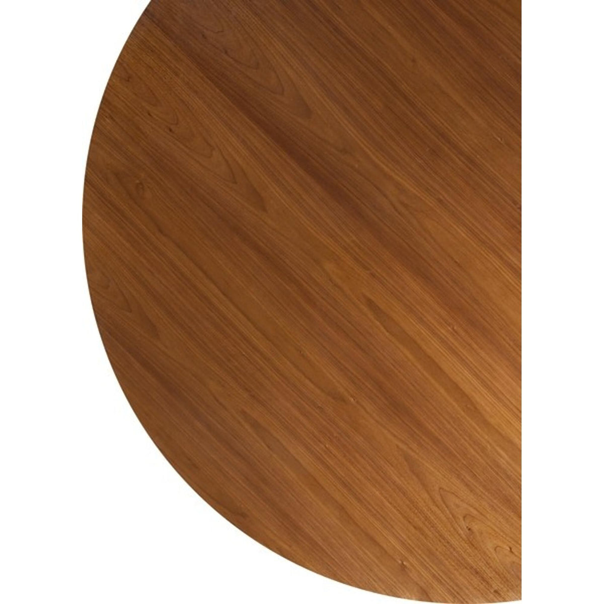Tavolo A Dischi Dining Table Ø150 American Walnut/High Gloss