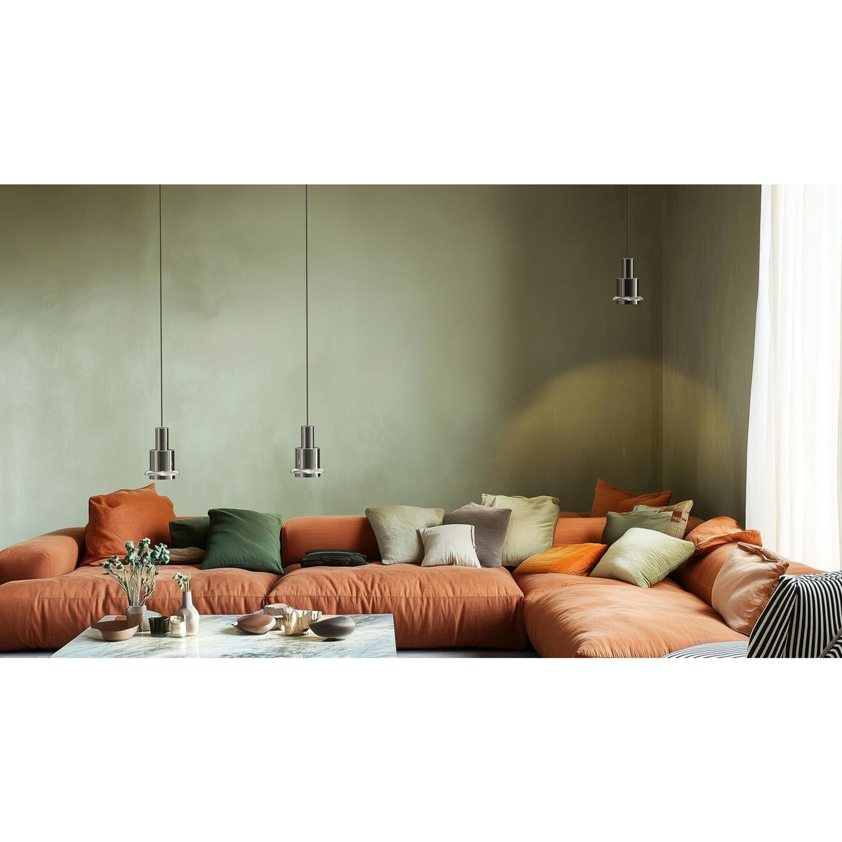 DCWédtions Chaumont Pendant Ø15 Nickel
