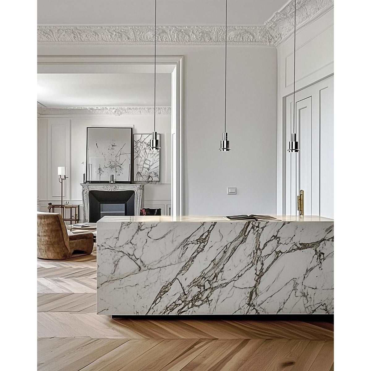DCWédtions Chaumont Pendant Ø19 White