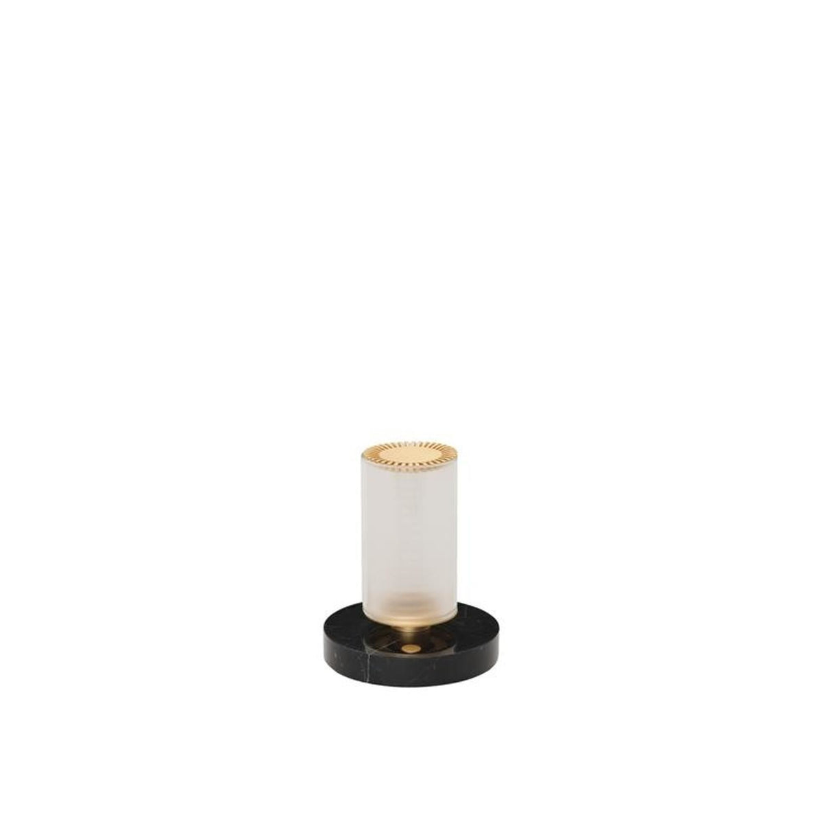 DCWédtions La Lampe Frechin Portable Lamp Gold/ Black Marble