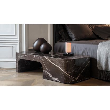 DCWédtions La Lampe Frechin Portable Lamp Gold/ Black Marble