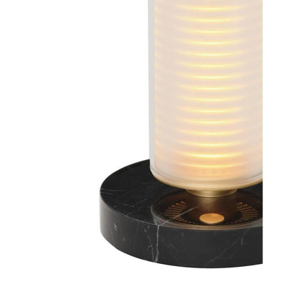 DCWédtions La Lampe Frechin Portable Lamp Gold/ Black Marble