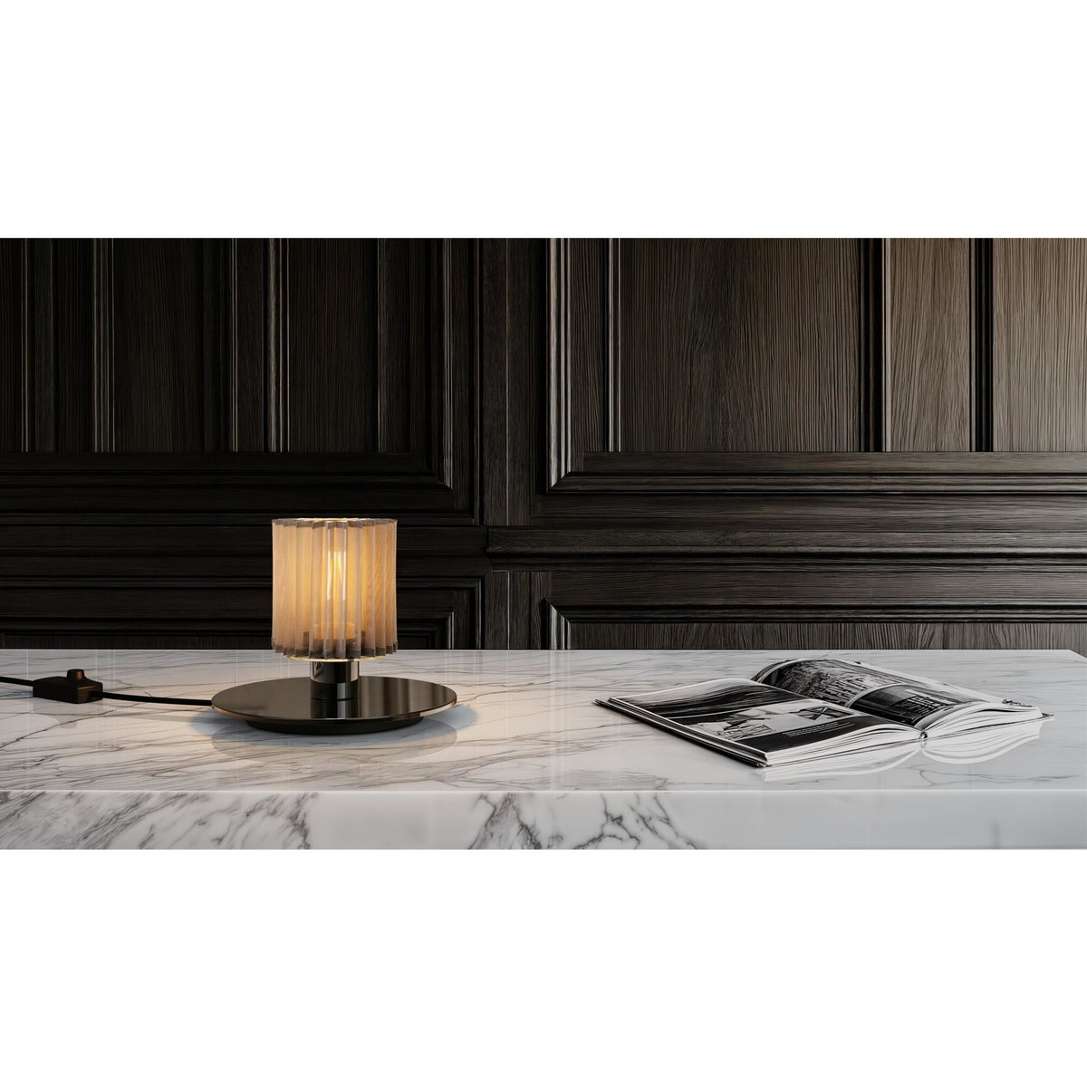 DCWédtions In The Sun 220 Table Lamp Silver