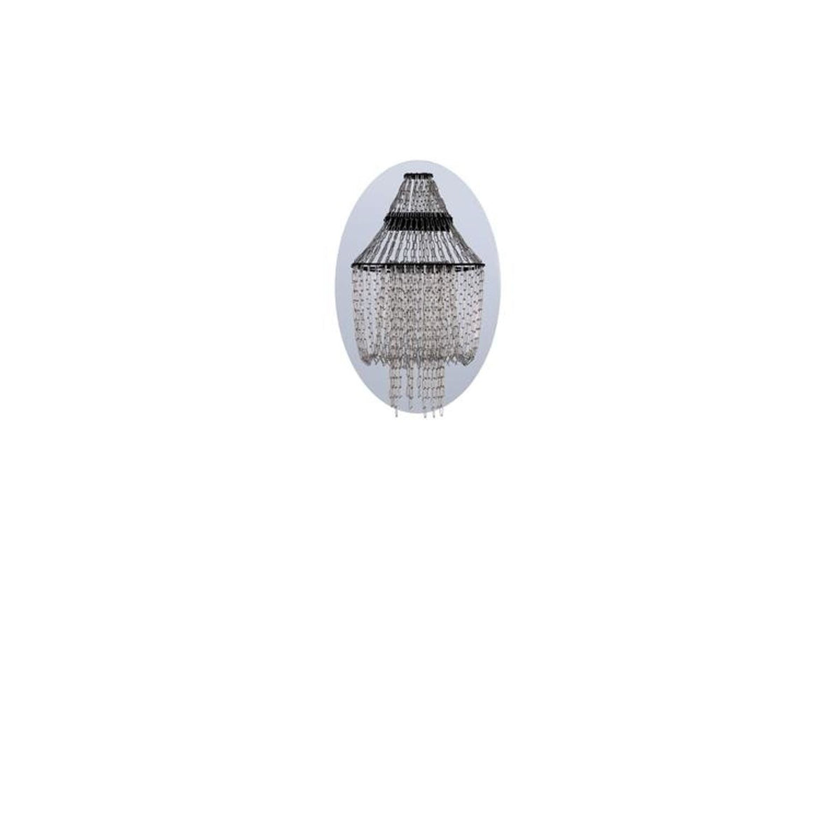 DCWédtions Lamp C Wall Lamp Stainless Steel/ Black