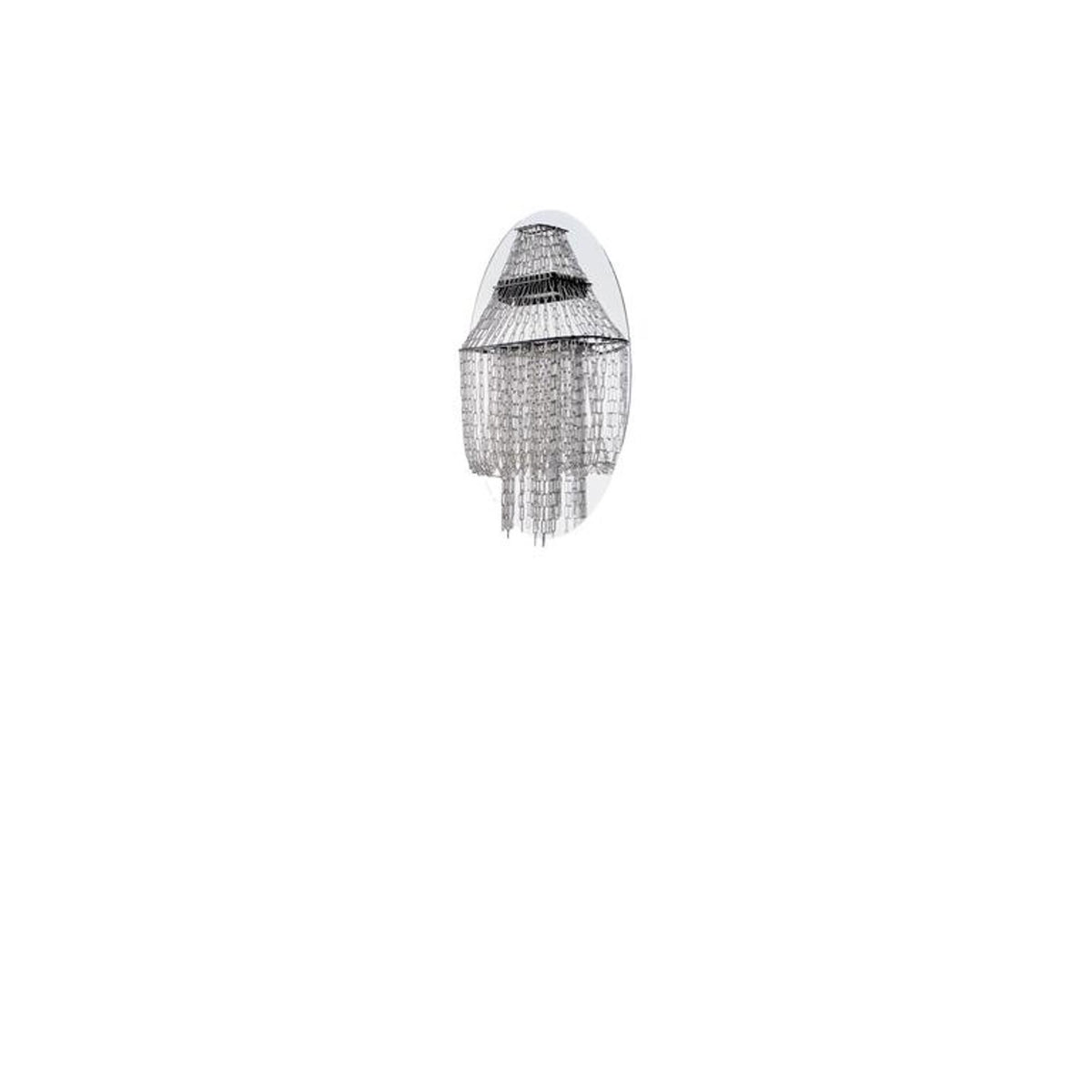 DCWédtions Lamp C Wall Lamp Stainless Steel/ Black