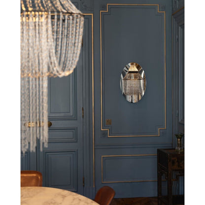 DCWédtions Lamp C Wall Lamp Stainless Steel/ Black