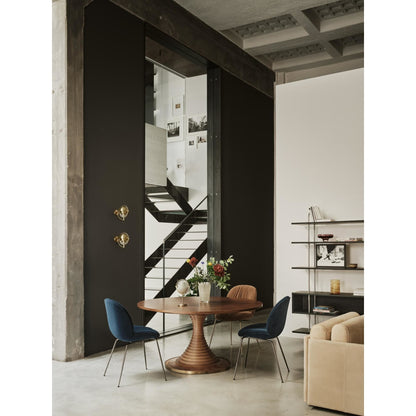 Beetle Soft Dining Chair Black Chrome/Reales/Limonta 001