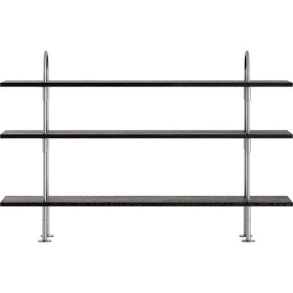 Keen 160 Shelving System 3 Shelves Stainless Steel