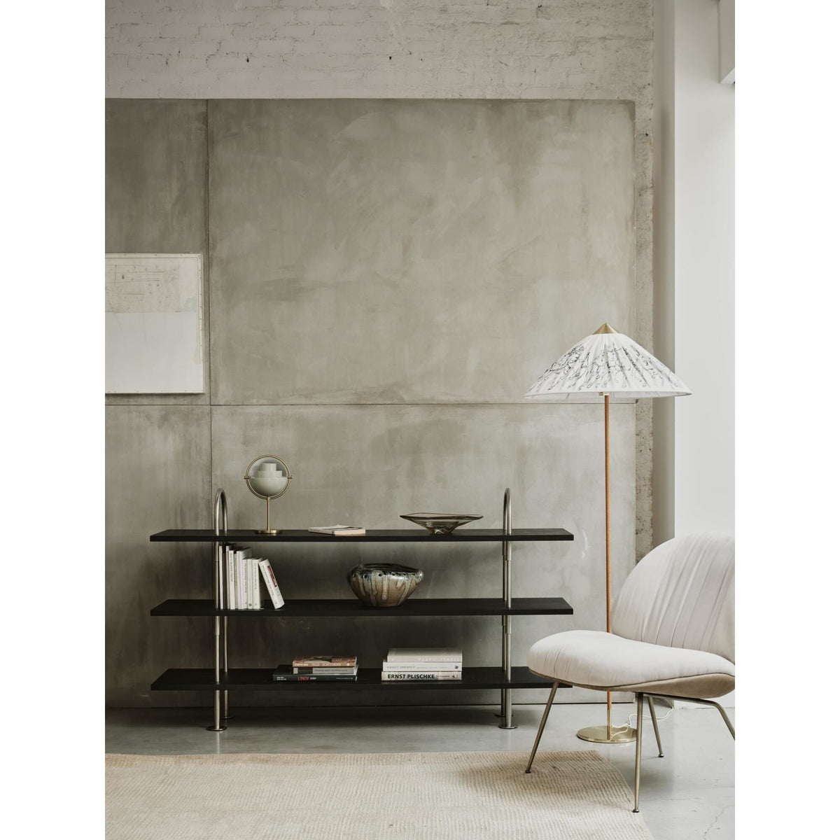 Keen 160 Shelving System 3 Shelves Stainless Steel