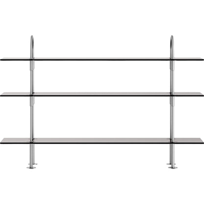 Keen 160 Shelving System 3 Shelves Stainless Steel