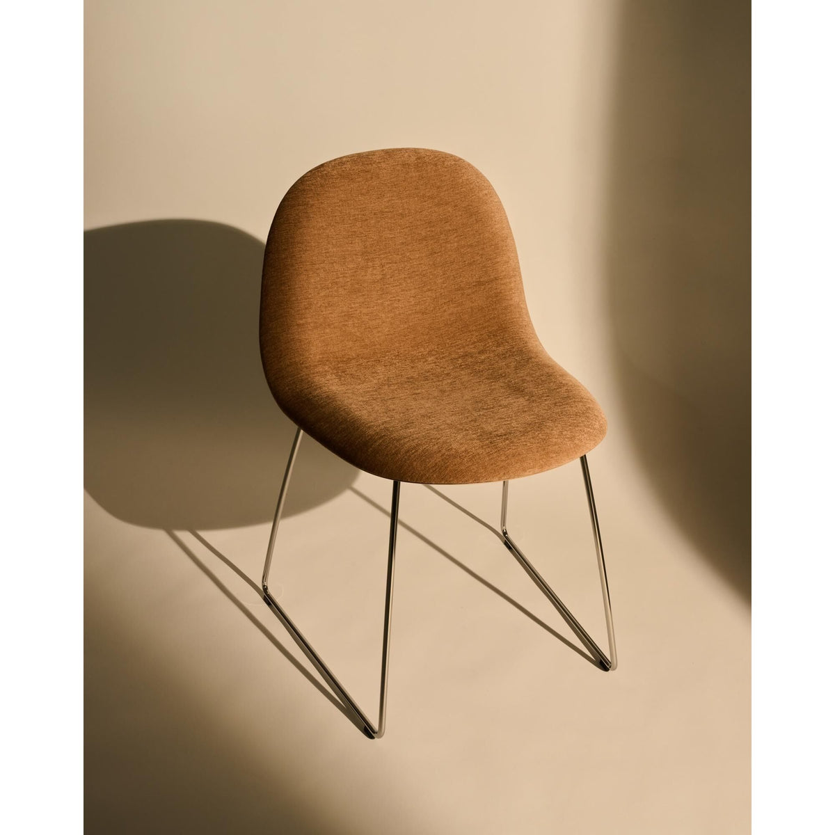 3D Dining Chair Stainless Steel