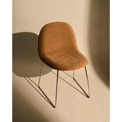 3D Dining Chair Stainless Steel