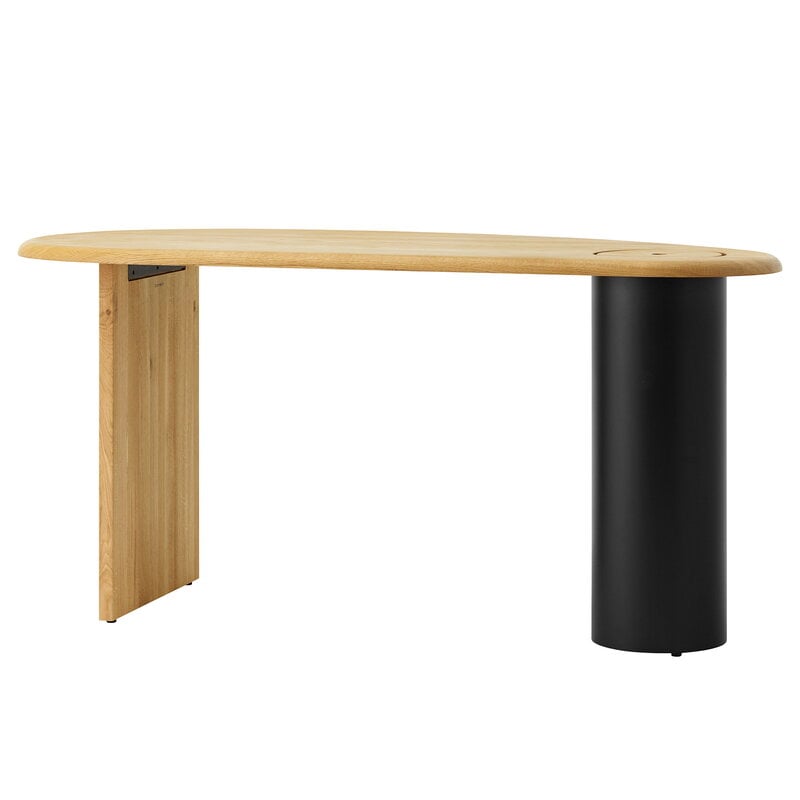 Eclipse desk by Audo Copenhagen #natural oiled oak #