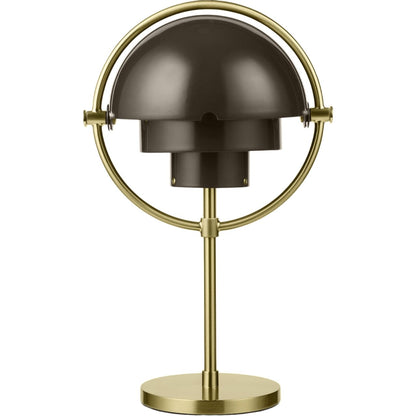 Multi-Lite Limited Edition Portable Lamp Mocha Brown/ Brass