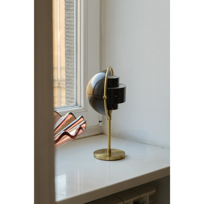 Multi-Lite Limited Edition Portable Lamp Mocha Brown/ Brass