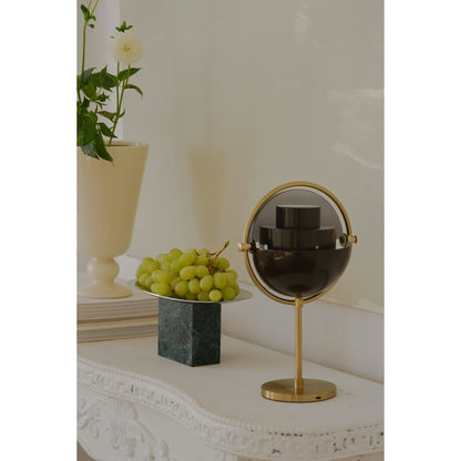 Multi-Lite Limited Edition Portable Lamp Mocha Brown/ Brass