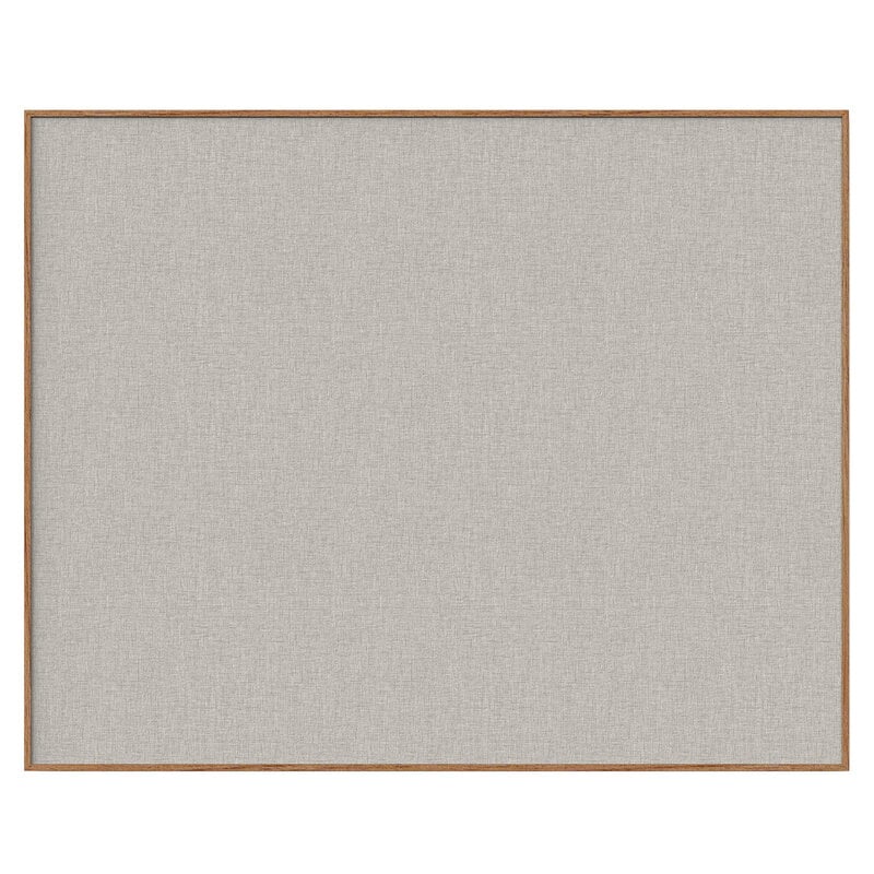 Wood Linen noticeboard by Lintex #150,8 x 120,8 cm, oak #