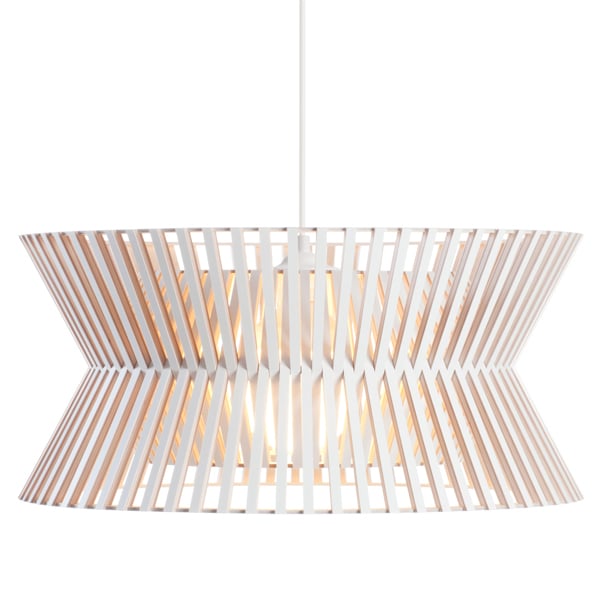 Kontro 6000 pendant by Secto Design #white #