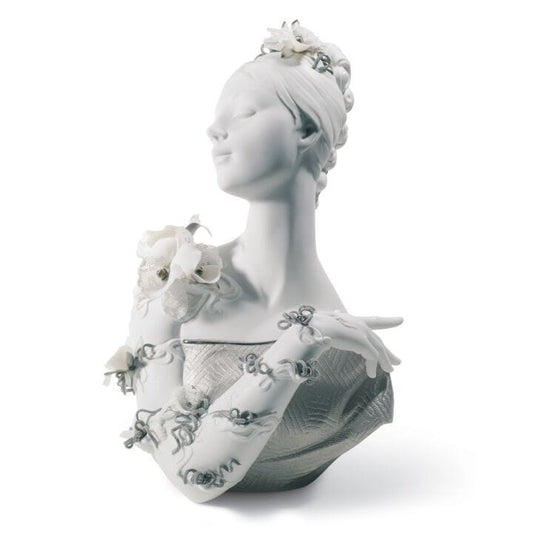 My Fair Lady Bust Figurine by Lladró #Silver Lustre